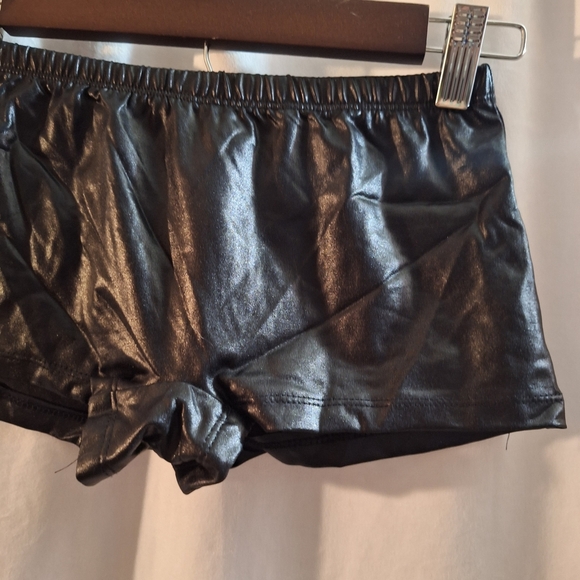 Spirit Black High Waist Shorts - Picture 3 of 5